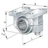 Linear ball bushing unit Closed With sealing KGBA25-PP-AS